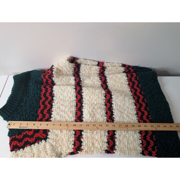 Vintage 1970s Jack Frost Boucle Pullover Sweater Size Small (See Measurements) - Picture 7 of 8